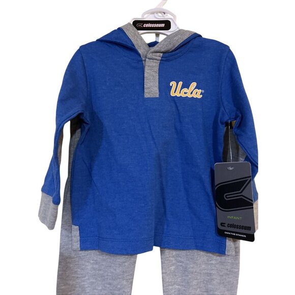 California UCLA Bruins Colosseum Henley Hoodie Pants Outfit Set Infant 6-12 M Ne - Picture 6 of 9